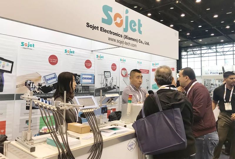 SOJET高解析噴碼機(jī)參加2018美國芝加哥國際包裝展會(huì)PACK EXPO