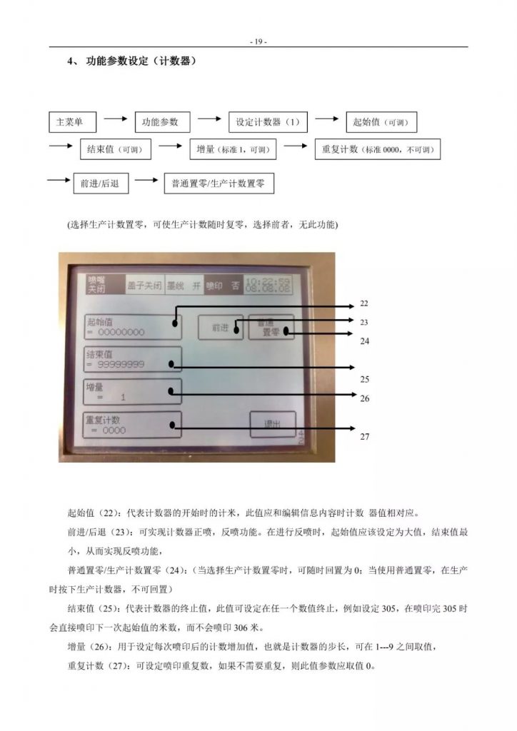 萊賓格噴碼機(jī)簡(jiǎn)易操作手冊(cè)
